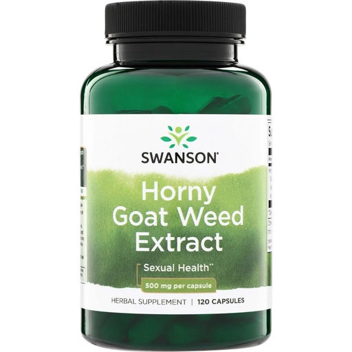 [BRSWGZYCOUIWOGTD] Swanson Horny Goat Weed Complex 120 Capsules