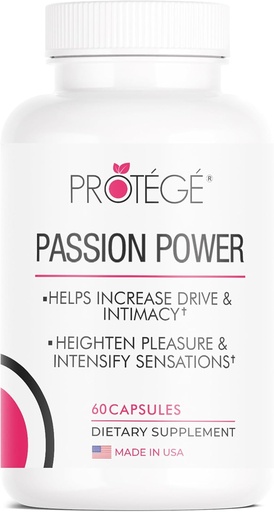 [BRSROBQCCR4BM3TG] Female Libido Booster for Women - Drive, Energy and Intimacy Enhancement Pills - All-Natural Libido Enhancer with Maca Root, Ashwagandha Extracts - 60 ct