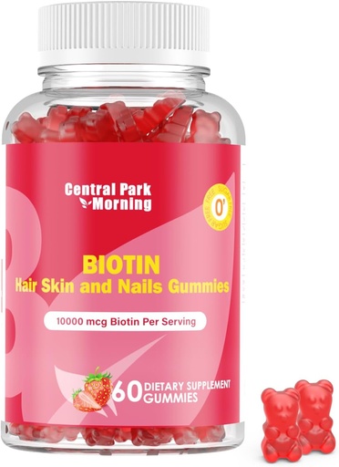 [BRSRAFAZAEPGGYD4] Biotin Gummies for Hair, Skin and Nails