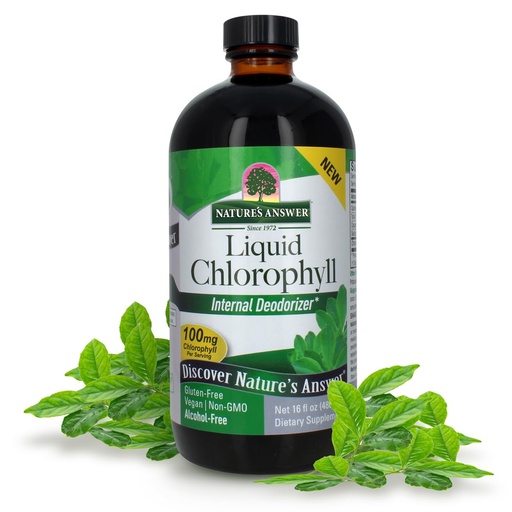 [BRSW2BT2CIOQ4ETO] Nature's Answer Liquid Chlorophyll, 100 mg, 16 fl oz (480 ml)