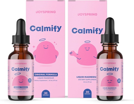 [BRSROBIECR5WAFY7] JoySpring Magnesium Citrate Liquid & Magnesium Glycinate voor kinderen - Suiker Glutenvrij Magnesium voor kinderen en Magnesium Citrate Liquid - Magnesium Supplementen voor kinderen