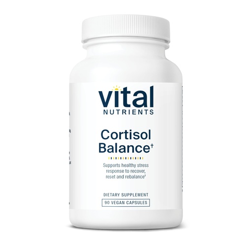 [BRSROHD6BEPWGCAU] Vital Nutrients Cortisol Balance | Vegan Adrenal Support Supplements | Cortisol Manager Supports Energy & Stress Levels | Ashwagandha & Magnesium for Relaxation | Gluten, Dairy, Soy Free | 90 Capsules