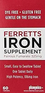 [BRSWKHQGCZ4RUFTA] Ferretts Tablets #60 (106 mg) 2 Pack