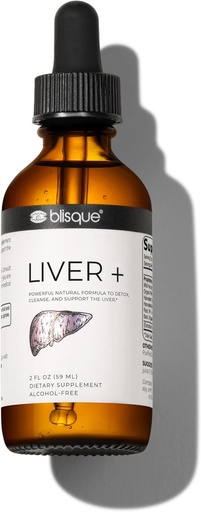 [BRSW2HD7BN5WACAU] Blisque – Liver Complex Supplement til detox, rengjøring og reparasjon Liver | Doctor-anbefalt | Naturlige ingredienser | Melk Thistle og Dandelion Root | 2 Ounce | 59 Services