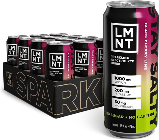 [BRSRAZYTCEFA42Y3] LMNT Sparkling Electrolyte İçki - Black Cherry Lime
