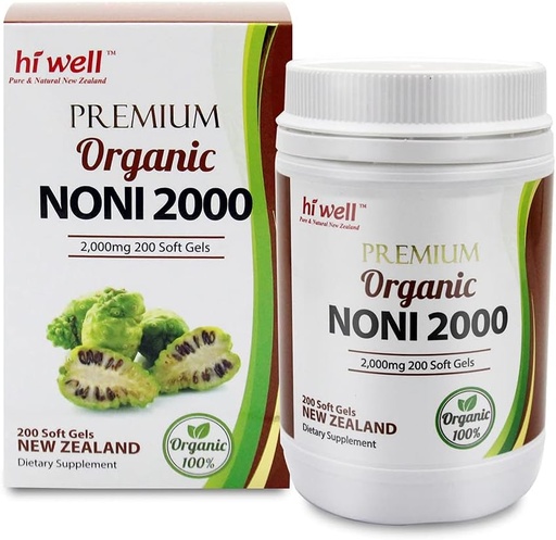 [BRSW2BTQAUFAAG3A] Hi Well Premium Noni 2000 200 Softgels
