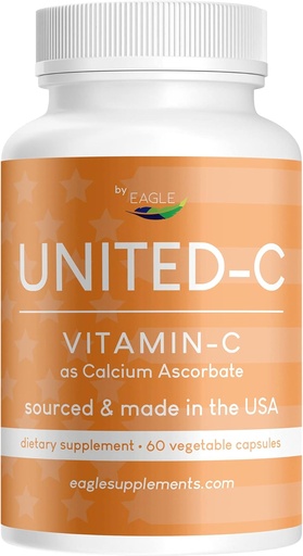 [BRSW2ZD4C4HQ4FD5] Eagle United C - Vitamin C Sourced and Made in The USA