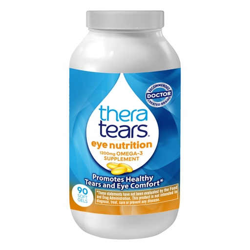 [BRSWIYQMCB7QY3T2] TheraTears Omega 3 Supplement, 1200mg, 90 ct (Pack of 1)