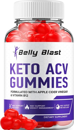 [BRSROAYFAUHQY3AU] Belly Blast Keto ACV Gummies - Napredna Formula Belly Blast Keto Plus ACV Gummies Apple Cider Vinegar, upravljanje teže, BellyBlast ACV Dietary Supplement Ocene Moški Ženske (60 Gummies)