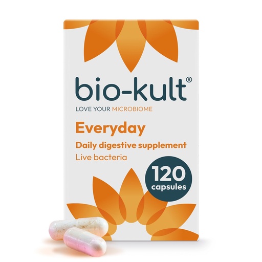 [BRSWIZQ2AQDGAHLK] Bio-Kult Everyday Probiotics | 14 Strains | Adult Probiotic Supplement | Non-GMO, Gluten-Free | 120 Capsules