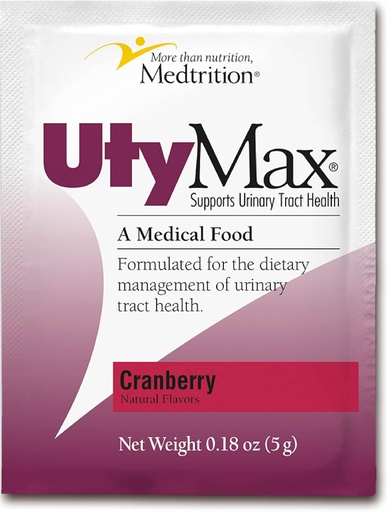 [BRSWGZQZOQFGG23A] Medtrition UtyMax Energy Cranberry (30/5 gm Packets)