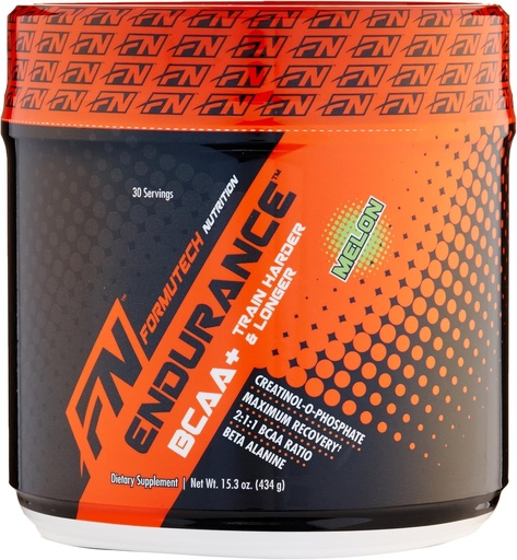 [BRSWIZD5BUGGCAYV] Endurance BCAA Plus, Designed for Training Harder and Longer with Beta Alanine, Melon, 434 Gram