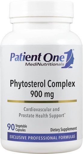 [BRSRMYLQB4GQMADZ] Pasienten en Phytosterol kompleks 900 mg | Supplement for å støtte hjerte helse og sunn lipidmetabolisme * | med plantesteroler | 90 kapsler