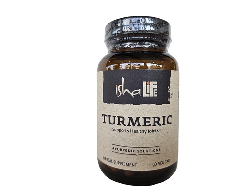 [BRSROAAFDMMQKCLZ] ISHA Turmeric Herbal Supplement 990 mg - 90 Vegetarian Capsules, Non-GMO, Gluten Free…