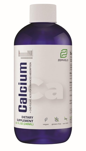 [BRSWIZQPOICRUED6] Liquid Ionic Calcium Supplement for Women's Bone & Teeth Support | Fast Absorption, Easy to Digest