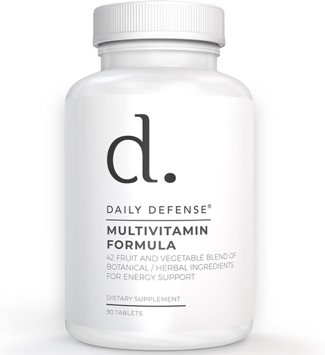 [BRSRAZQTOIMGEDLO] Frugt og grøntsager Supplement - Multi Vitamin til voksne w / Vitamin A, B Complex, D, E, Zink, Biotin, Calcium - Frugt Vegetabilske Kosttilskud til energi & Immunitet - Vitamin Kosttilskud