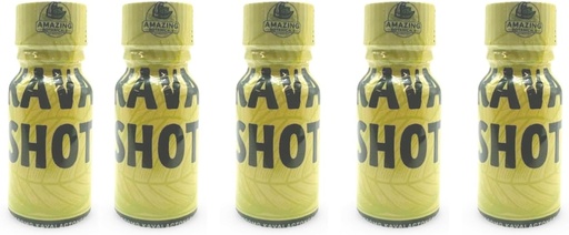 [BRSROBAFPIFBGF3V] Amazing Botanicals KAVA Shot - 500mg Kavalactones - Original Flavor - Dietary Supplement - 5 Count - 10ml