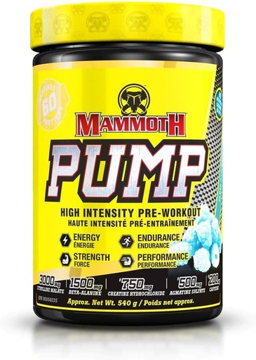 [BRSWGZATOAFBAEY2] Mammoth Pump (Clear Raspberry, 60)