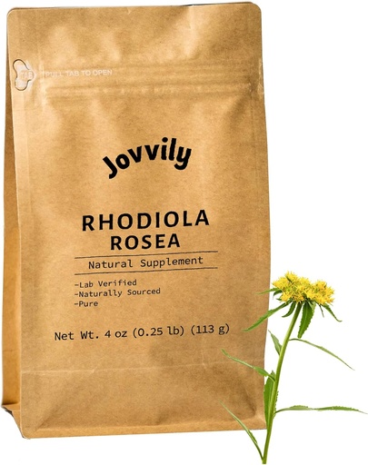 [BRSW2HQPOF6WCFDU] Rhodiola Rosea Powder - 4oz - Golden Root - Non-GMO - Naravni dodatek