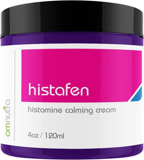 [BRSWYFQ5CMNBSHTA] Crema de calma de Itch Antihistamine Histafen - 4oz Crema Anti Itch Crema de cicatrización intensiva de fuerza intensiva Cremas de exema para adultos &amp; niños con bajo óxido de dióxido Dao Enzyme Mast Cell Activating Syndrome