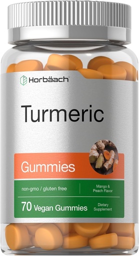 [BRSW2ZT4BANGEE35] Horbäach Turmeric Gummys & 70 Counter Mango & Peach Flavor & Turmeric Curcumin with Ginger & Vegan Non-GMO & Gluten Free Supplement 互联网档案馆的存檔,存档日期2013-12-22.