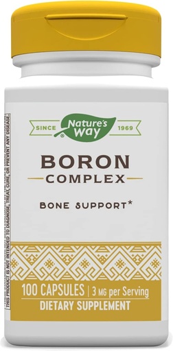 [BRSWIYTYCUOGI2TM] Nature's Way Boron Complex, Supports Bone Health*, 100 Capsules