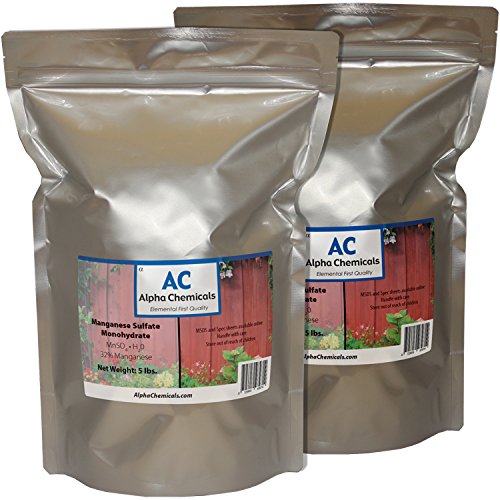 [BRSWI2QHCQJRYFIZ] Manganese Sulfate Monohydrate - 32% Mn - 10 Pounds