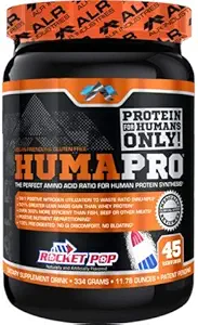 [BRSWYC3QAEIAIEY6] Humapro by ALR Industries Premium Protien Powder, Rocket Pop, 334 Grams, HumaPro Protein Powder for 510% Greater Lean Mass - Delicious Fruit Flavored Supplement Drink Mix, Perfect Amino Acid Ratio, 30