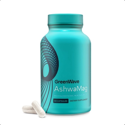 [BRSROZIQAF6AE3L4] 5 Clinically Studied Ingredients: Organic & Patented Ashwagandha, 2 Forms of Magnesium, Patented L-Theanine, and Methylated Vitamin B6