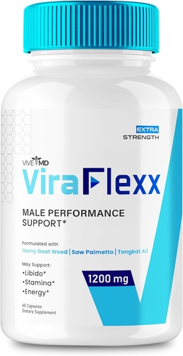 [BRSRAZD5PMCQGELU] ViraFlexx for Men, ViraFlexx Male Enchantment - Maximum Performance, All Natural Dietary Supplement Extra Strength Pills, ViraFlexx Pro Supports Overall Health, Vira Flexx Reviews (60 Capsules)