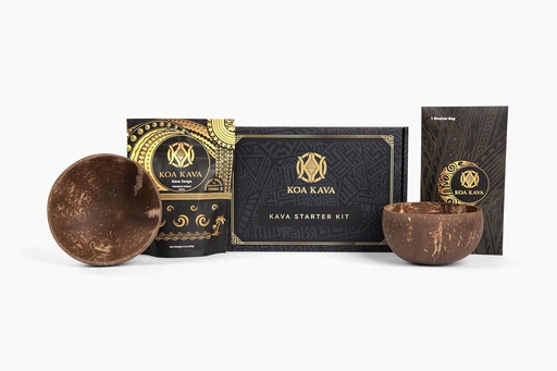 [BRSROHQ2DJYRS2QY] Koa Kava Tea Starter Kit - All You Need to Get Started Making Kava Root and Feeling True Kava Kava Relaxation