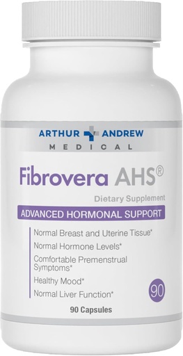 [BRSWIZYZOMOAOHLU] Arthur Andrew Medical, Fibrovera, Women's Enzyme and Botanical Blend for Hormone Balance, 90 Capsules
