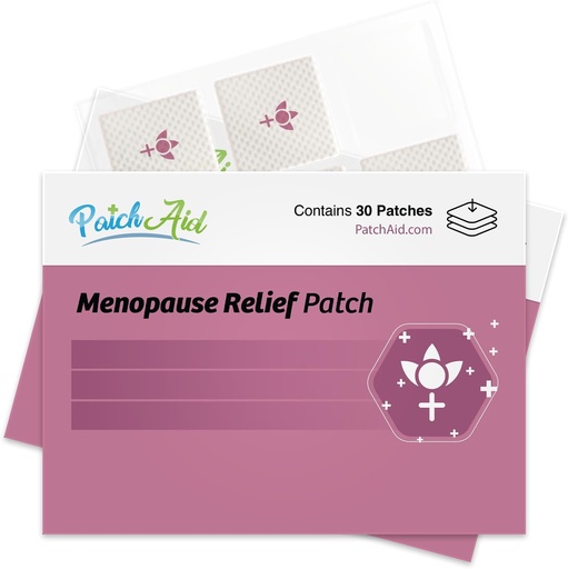 [BRSW22YZO4CWYFL6] PatchAid Menopause Relief Topical Patch 30-Day Supply
