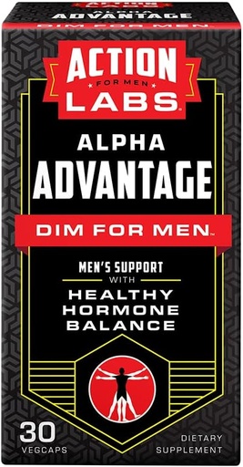 [BRSRMAI7CFYBAYDL] Action Labs Alpha Advantage, Dim for Men, 30 Vegcaps