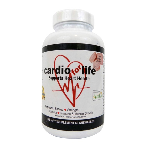 [BRSWIEAFOQMGICDI] Health Guardian CardioForLife 60 Chewable Tablets - Berry