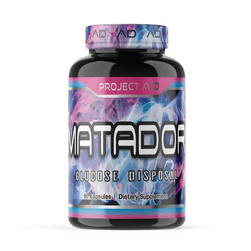 [BRSWI2Q3DMBWK3TM] Project AD Matador Muscle Builder Enhances Muscle Pumps and Promotes Muscle Growth And Energy (60 Capsules)