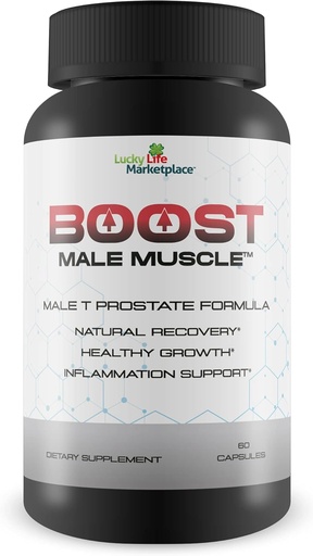 [BRSRMCQTCN5QAAY6] Boost Male - Maximal styrka Prostate Support för män - Främja Full Bladder Emptying Day & Night - Stöd förbättrat blodflöde med grönt te - Mäns Prostate Health Supplement - Urinary Support