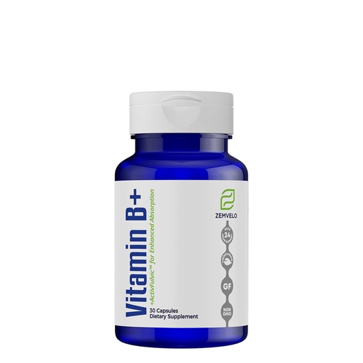 [BRSRA2Y6BUNQ2AD7] Vitamin B+ for Energy Production, Immune Health & Mood Support | Supports Serotonin & Dopamine Production, 30-Day Supply
