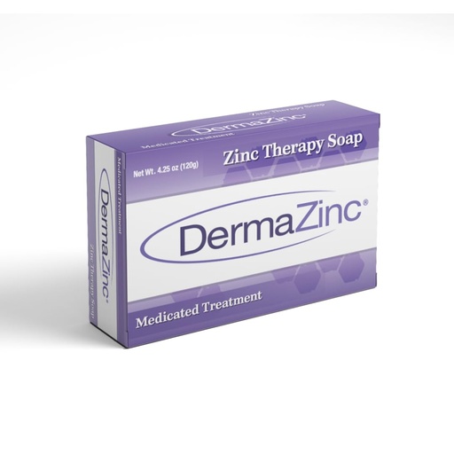 [BRSWKFTQOMNQG3LI] DermaZinc Therapy Soap, Zinc Soap for Skin, Skin Disorder Relief for Psoriasis, Dermatitis, Eczema y otros síntomas de condición