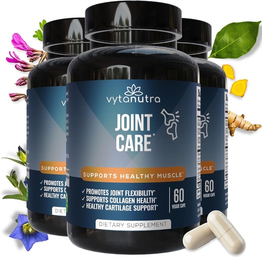 [BRSWYFADAAHA2CIZ] Joint Support for Seniors & Active Adults – Glucosamine, MSM, Vitamin C & Herbal Blend with Corydalis & Turmeric – Mobility & Flexibility Formula – 3 Bottles*
