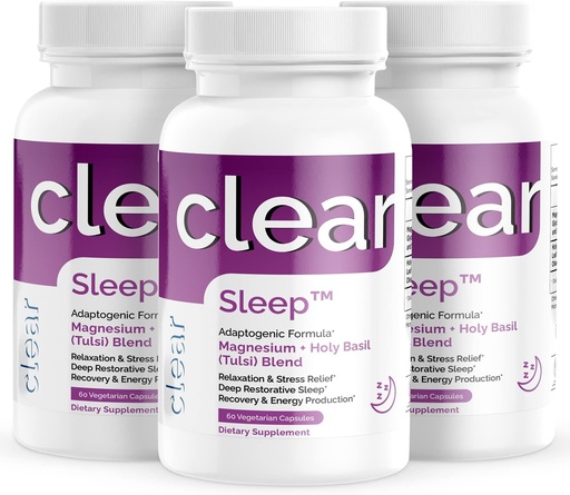[BRSROYYZOF7BUYL7] Sleep Supplement with Holy Basil & Magnesium (3pk)
