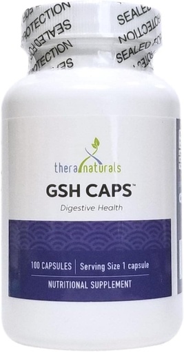 [BRSWGAAFCQPRM23D] GSH CAPS - Digestive Health - GLUTATHIONE - 100 Capsules