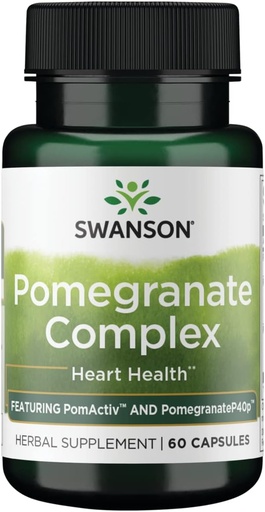 [BRSWGEL4AEMROH3P] Swanson HERB Pomegranate Complex 60 CAPS