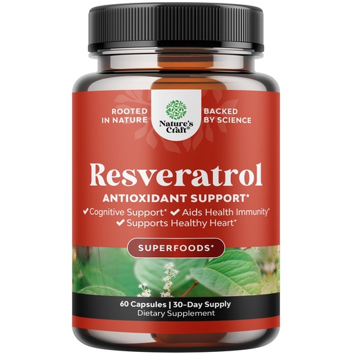 [BRSWYZ35CIARYCD6] Youthful Trans Resveratrol Supplement - Resveratrol Capsules with AMPK Activator for Cellular Health & Vitality - AMPK Metabolic Activator for Metabolism Boost & Cellular Efficiency - 60 Count