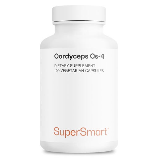 [BRSWIHQZBECAOYLO] Supersmart - Cordyceps Cs-4 3150mg per Day (Hight Strength) - Cordyceps Mushroom Supplement - Endurance & Energy | Non-GMO & Gluten Free - 120 Vegetarian Capsules