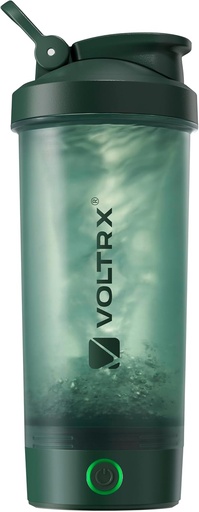 [BRSROZIOCUNW2YIU] VOLTRX Protein Shaker Bottle, Merger USB C Rechargeable Electric Protein Shake Mixer, Shaker Cups for Protein Shakes and Meal Replacement Shakes, BPA Free, 24oz