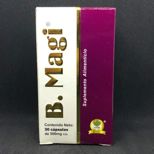 [BRSWYYAZAF5WKEQ2] B Magi 30 Cap 500 MG Elimina Tallas, Pierde Peso!