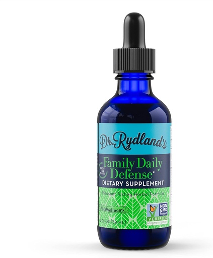 [BRSWGFQ7PIMGCCDX] Dr. Rydland's Herbal Supplement | Created by KidsWellness | Safe and Effective for Infants to Adults| Family Daily Defense | for Daily Use and Travel | 2 Ounce Bottle