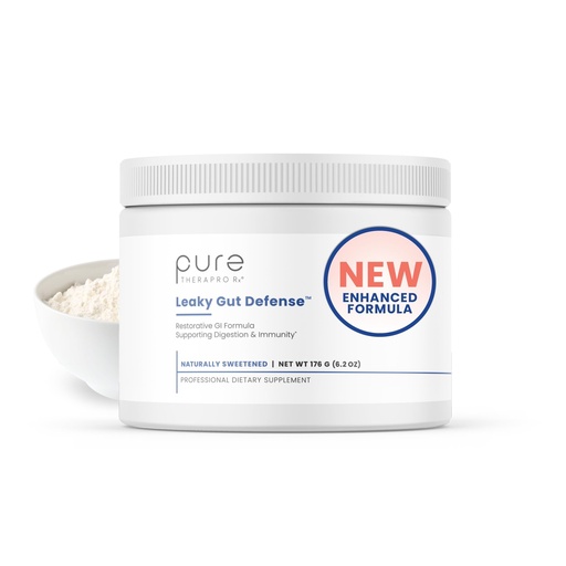 [BRSWIC32BUNWE3IV] Pure Therapro Rx Leaky Gut Defense - Gut Health Supplement with L-Glutamine, Licorice Root Extract, Marshmallow Root, Aloe Leaf, Larch Arabinogalactan - Made in USA - 30 Servings Powder