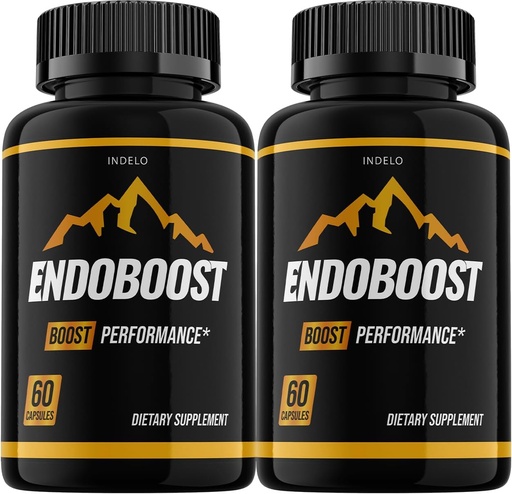 [BRSROBACOB4GOCA4] Endoboost for Men, Endo Boost Advanced Performance Supplements, Endoboost Performance, Endobost Reviews Male (2 Pack - 120 Capsules)